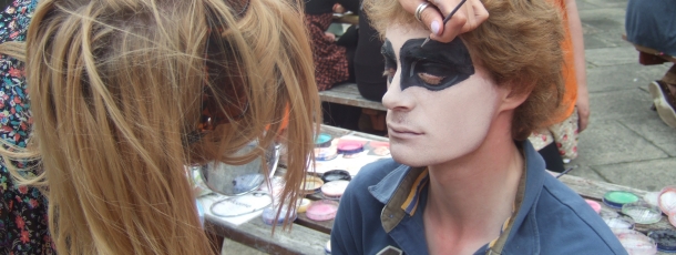 Woodstock face painting