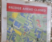 Bridge Closure Sign