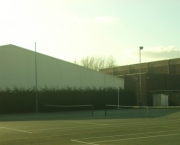 tennis courts and sports centre
