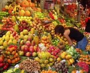 Fruit stall Barcelona