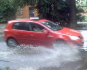 car splash
