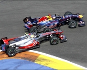 Vettel and Hamilton at Barcelona