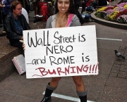 Occupy Wall Street banner