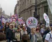 Public Sector Cuts Protest
