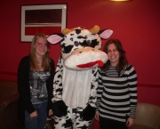 Aimee and Kevin the Cow
