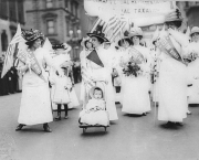 Feminist Suffrage Parade in New York City, May 6, 1912.