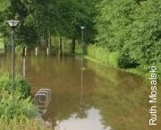 Flooded Rowntree Park