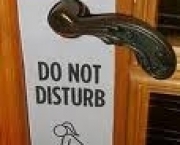 do not disturb