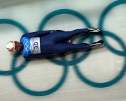 Nodar Kumaritashvili trains for Winter Olympics 2010