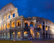 Rome at night