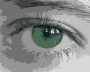 green eye