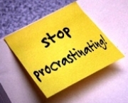 stop procrastinating