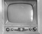 1950s television set