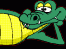 cartoon alligator