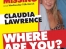 Claudia Lawrence Poster